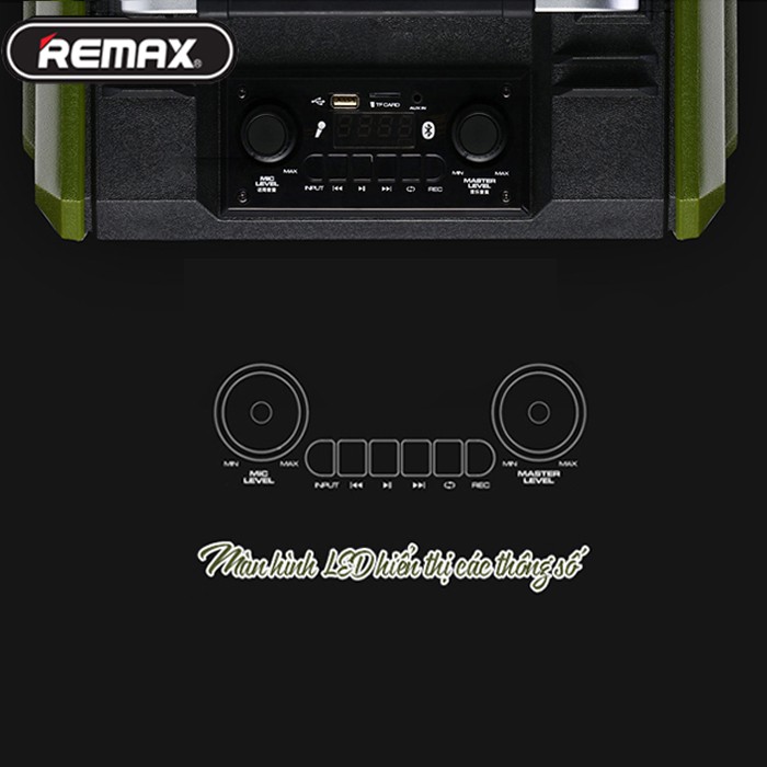 [SIÊU PHẨM] Loa Bluetooth Ngoài Trời Công Suất Lớn - Loa Kéo Remax RB-X5 Công Suất 50W – Toplink