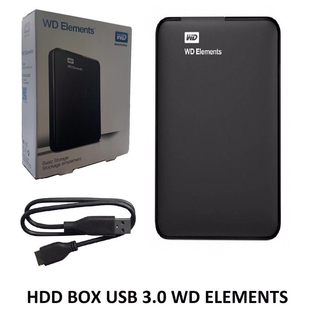 Hộp đựng ổ cứng HDD Box WESTERN 2.5 - USB 3.0