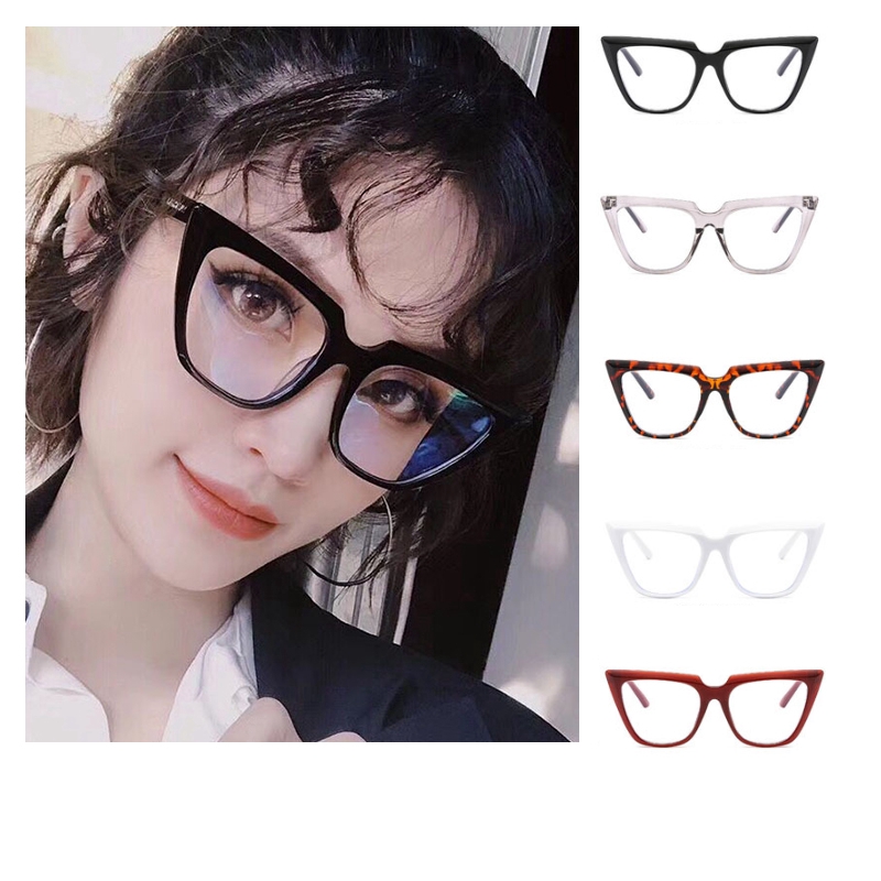 Kính Mát Gọng Mắt Mèo Chống Ánh Sáng Xanh Dành Cho Nam Và Nữ