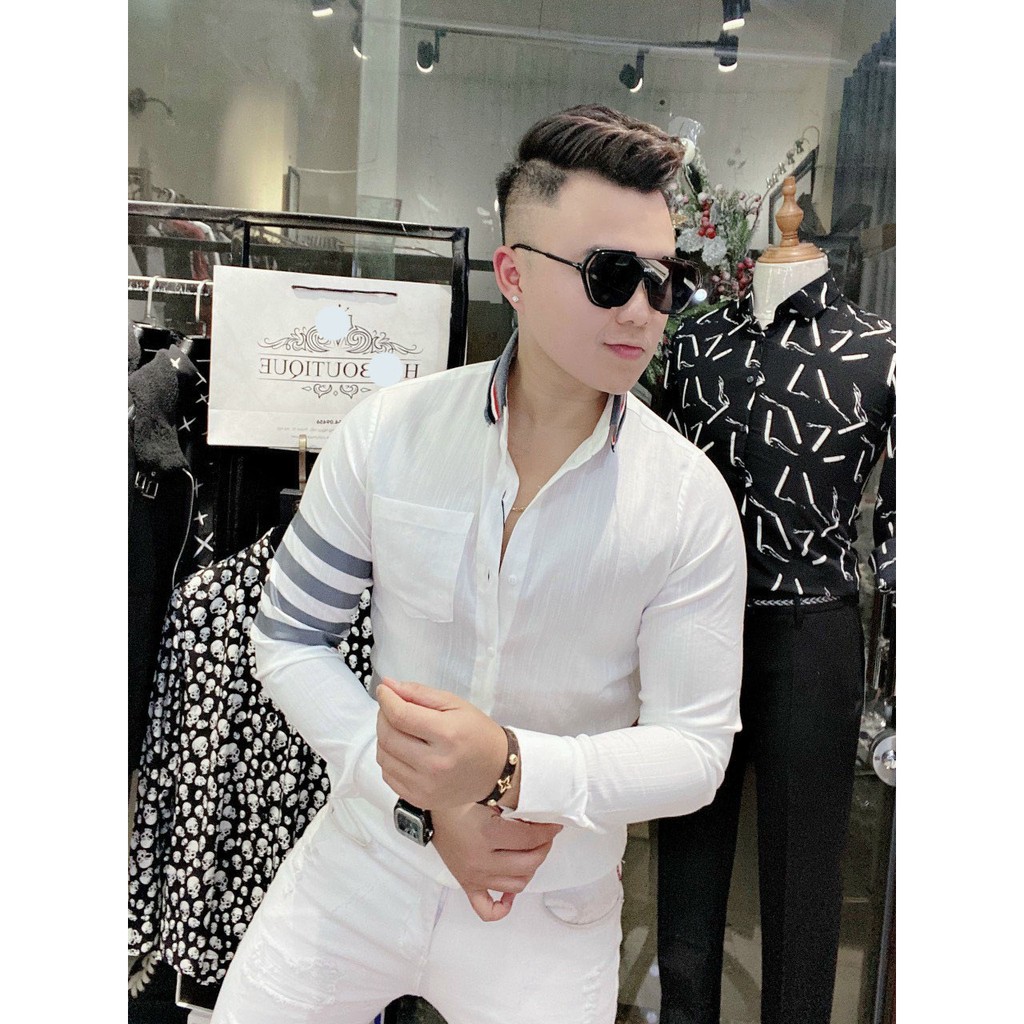 ÁO SƠ MI NAM TAY DÀI PHONG CÁCH MỚI TRẺ TRUNG NĂNG ĐỘNG