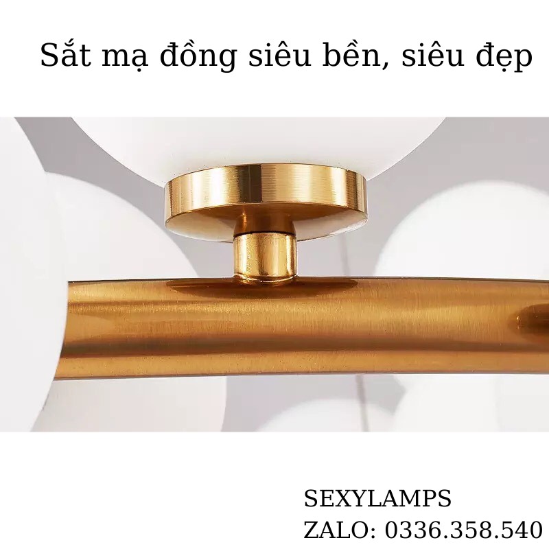 Đèn Thả Trang Trí Phòng, Bàn Ăn, Đẹp Cao Cấp. Tặng Kèm Bóng LED Thủy Tinh