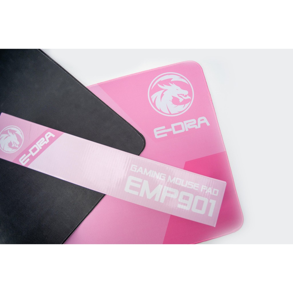 [Mã SKAMSALE03 giảm 10% đơn 200k] Bàn di chuột E-Dra EMP901 màu hồng (Pink color), cỡ lớn 90x40x0.3cm - Hàng chính hãng