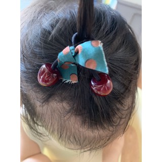 set 2 cột tóc trái cherry