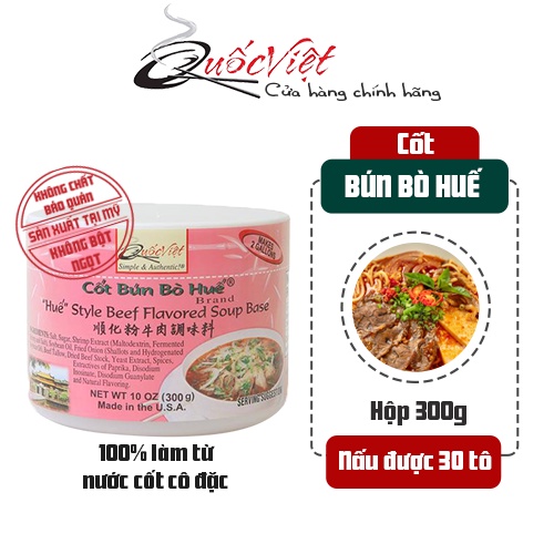 Gia Vị Nấu Bún Bò Huế Cốt Quốc Việt 300g - Nhập Khẩu USA