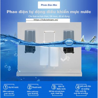 Phao điện bồn nước - Phao điện máy bơm nước chống tràn, chống cạn tự động