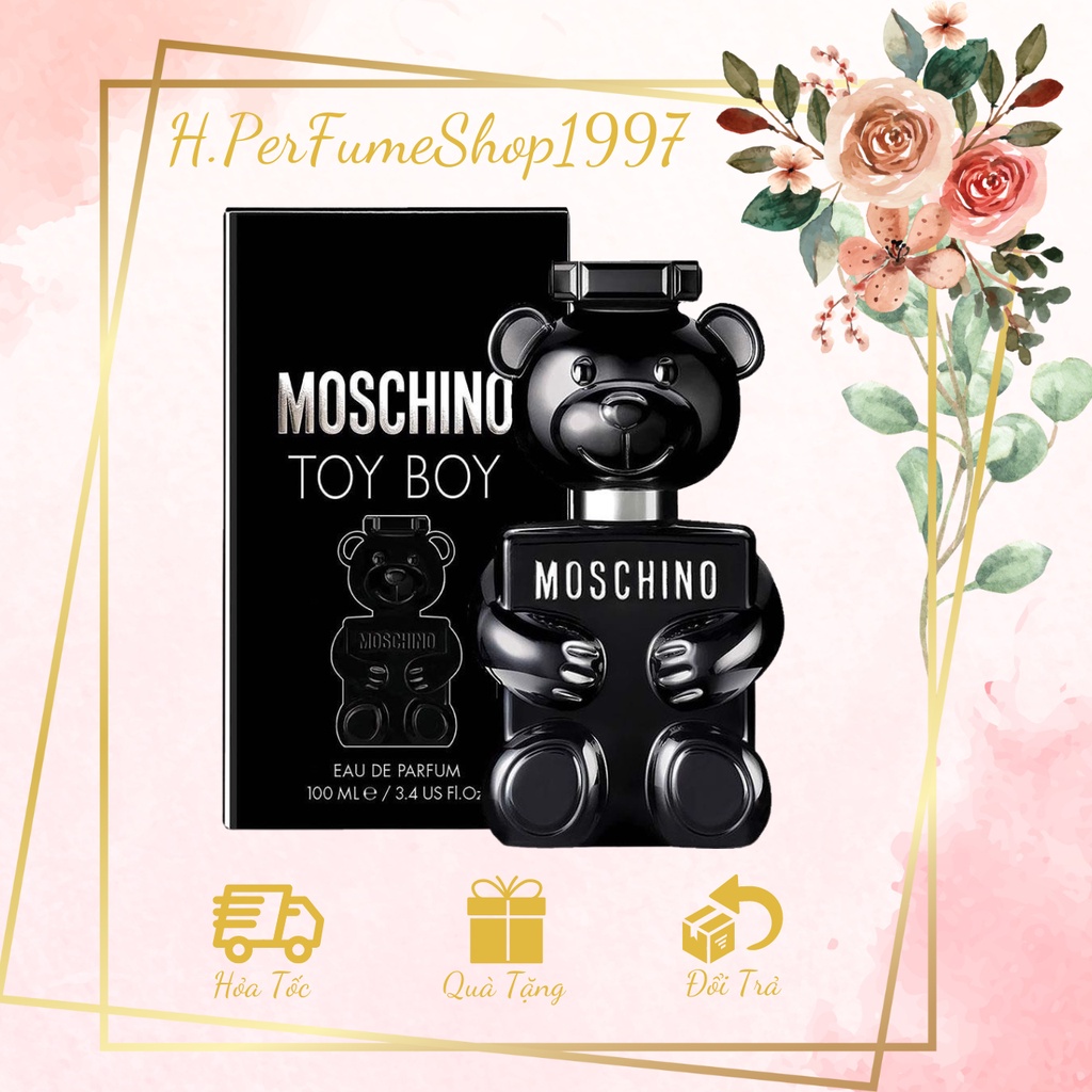 Nước Hoa Nam Moschino Toy Boy EDP Dung Tích 100ml - Dầu Thơm Nam Hương Tự Tin Năng Động.