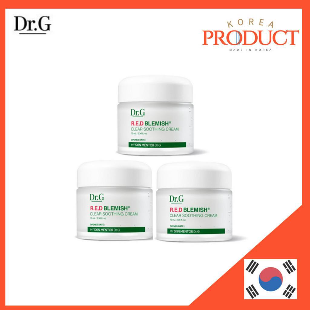Set 3 Tuýp Kem Trị Mụn DR.G 70ml Chuyên Dụng