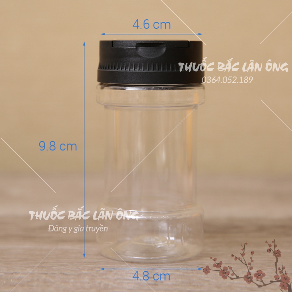 Hũ đựng gia vị 120ml (Lọ gia vị nhỏ gọn, tiện lợi cho nhà bếp)