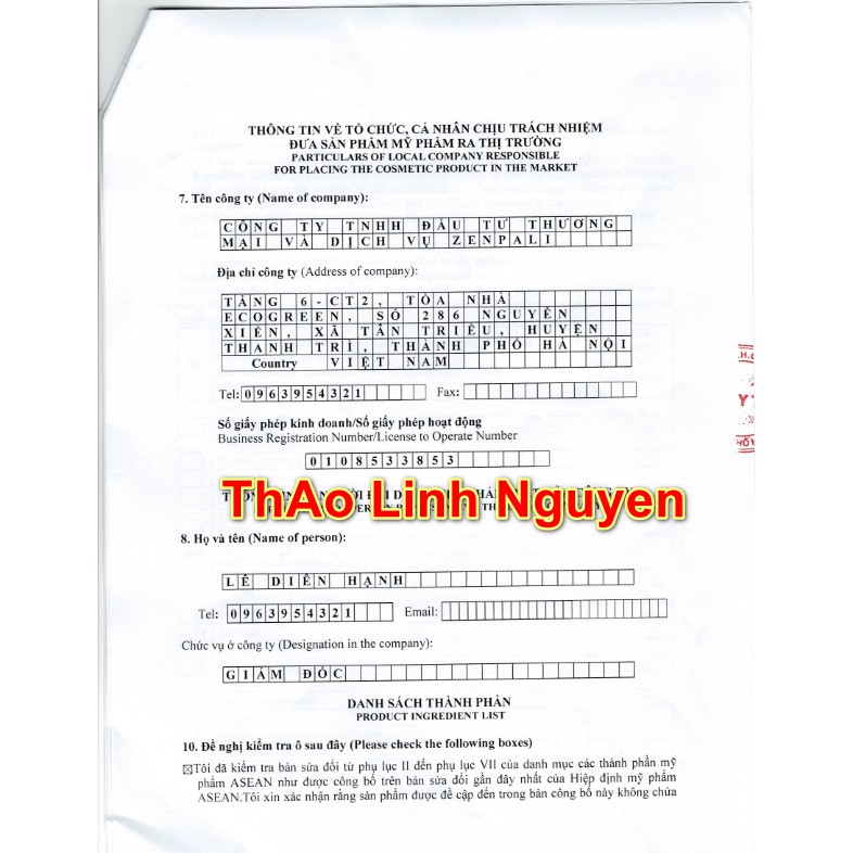 Chuối Ủ Trắng, Thải Chì Zenpali Chính Hãng - WHITENING DETOX CREAM