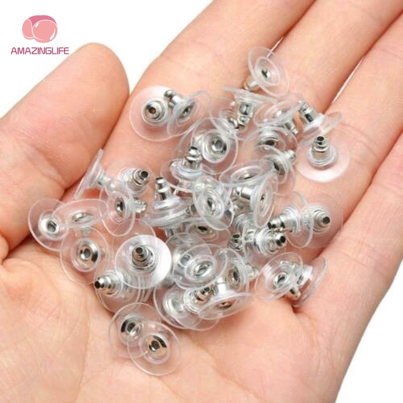 Set 30 / 100 Nút Bịt Tai Bằng Silicon Mềm Tiện Dụng