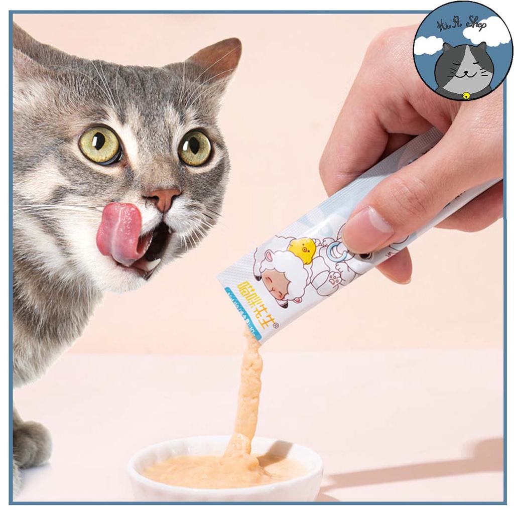 Súp Thưởng Petsnacks Thanh 15g Dạng Cream Cho Mèo Nhiều Vị