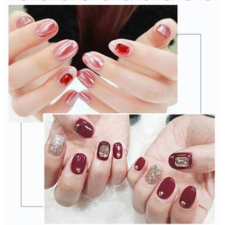 Charm nail ĐÁ KHỐI KIM CƯƠNG