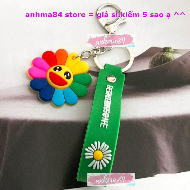 Móc khóa Hoa Mặt Trời - Móc Khóa Bông Hoa Mặt Trời - Móc Khóa Siêu Xinh - anhma84 store