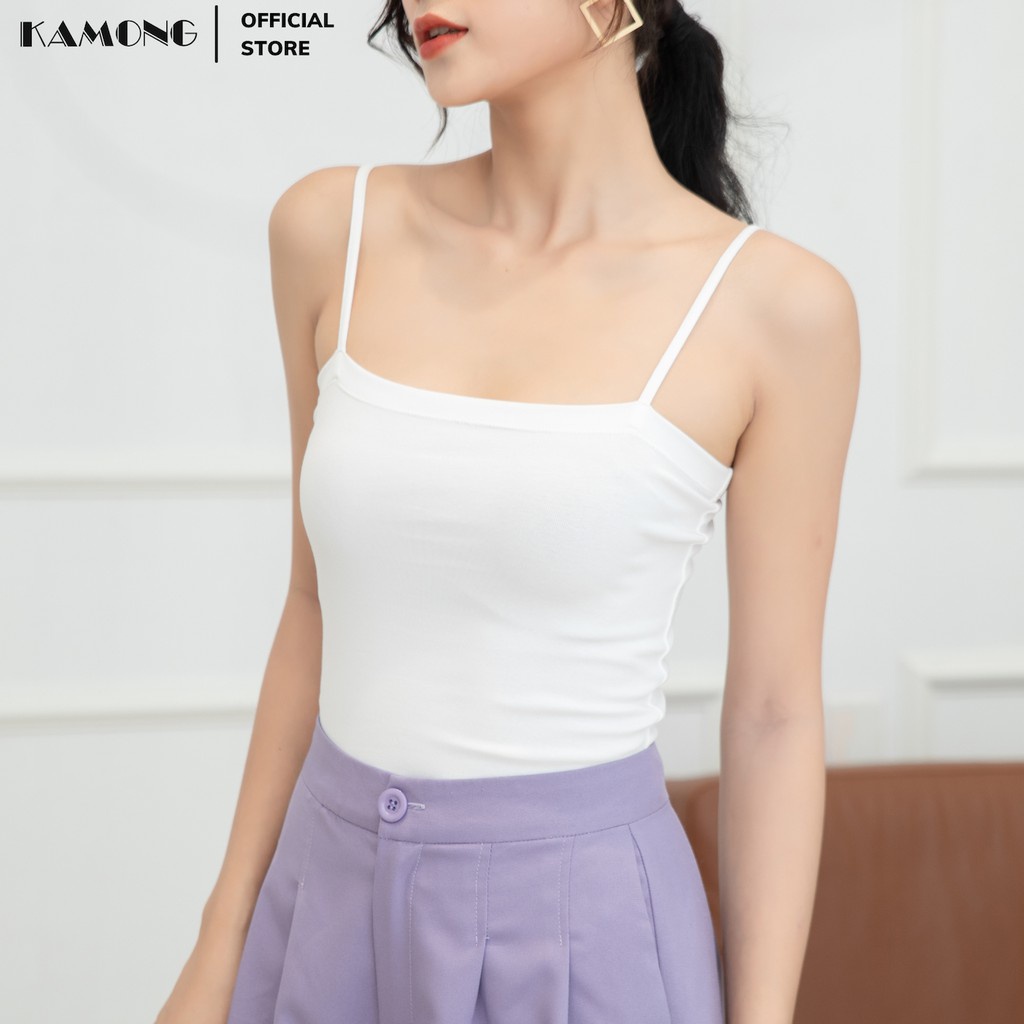 áo 2 dây vải sợi bún , áo hai dây cotton co giãn bốn chiều siêu rẻ Queenshop | BigBuy360 - bigbuy360.vn