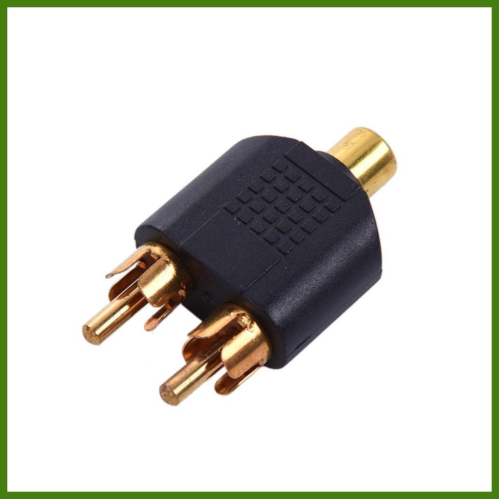 Đầu Chuyển Đổi Từ 1RCA Cái Sang 2 Cổng RCA Chữ Y