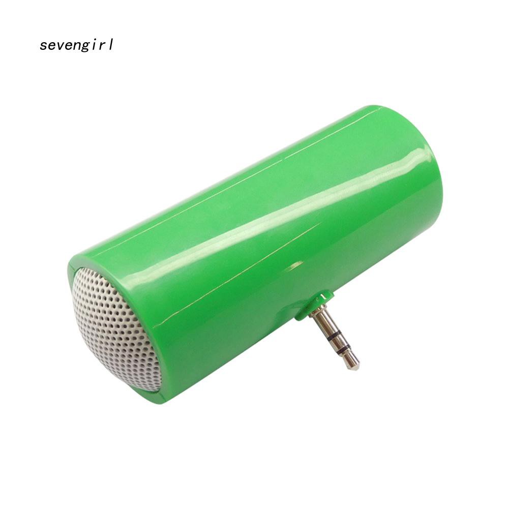 SVGL_Mini Portable 3.5mm Stereo Speaker Music Sound Amplifier for Mobile Phone Tablet