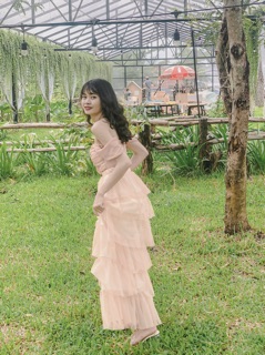 Set đầm nude ảnh thật tự chụp