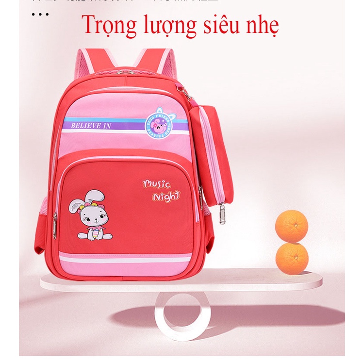 [Kèm túi đựng bút - Cao41cm] Balo cho bé gái bé trai tiểu học trung học cấp 1,cấp 2 cặp đi học học sinh nam nữ dễ thương