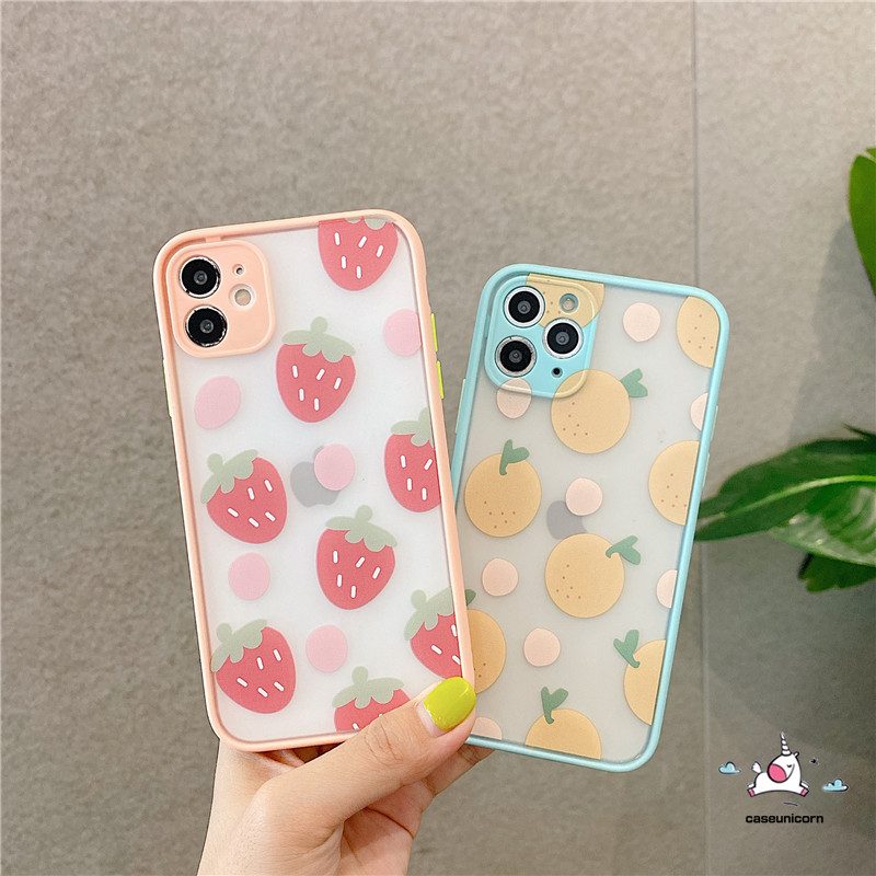 Ốp điện thoại in hình trái cây xinh xắn cho Iphone 11 Iphone 8plus 7plus 6 6s Plus 7 8 X Xs Max Xr 11pro Max Se 2020