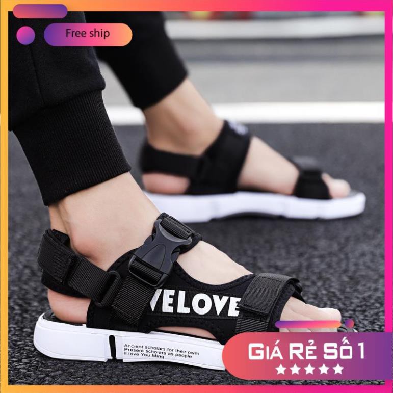 Giày dép SANDAL quai hậu kiểu dáng thời trang nam, đế cao su bền đẹp cực kỳ êm chân