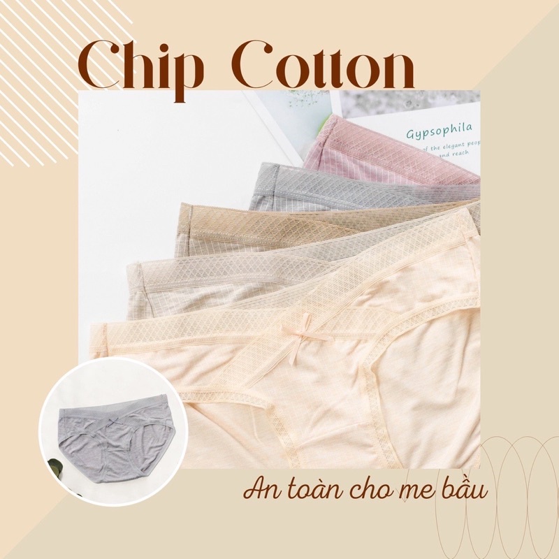 QUẦN LÓT BẦU CHO MẸ SAU SINH, CHO CON BÚ SIÊU MỀM MÁT, CO DÃN