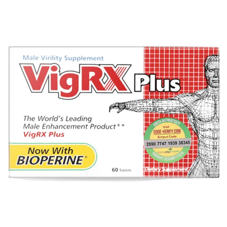 VigRX Plus Male Virility Herbal Dietary Supplement Pill 60 Tablets