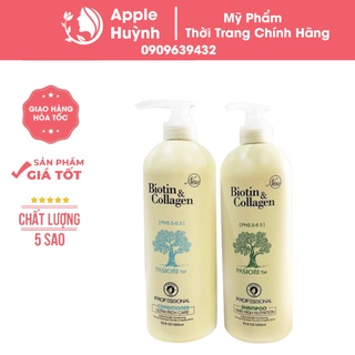 Dầu gội xã biotin collagen phục hồi chống rụng tóc 1000ml