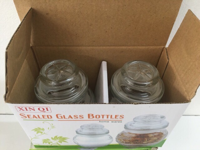 Bộ gia vị 2 lọ 200ml thuỷ tinh | BigBuy360 - bigbuy360.vn