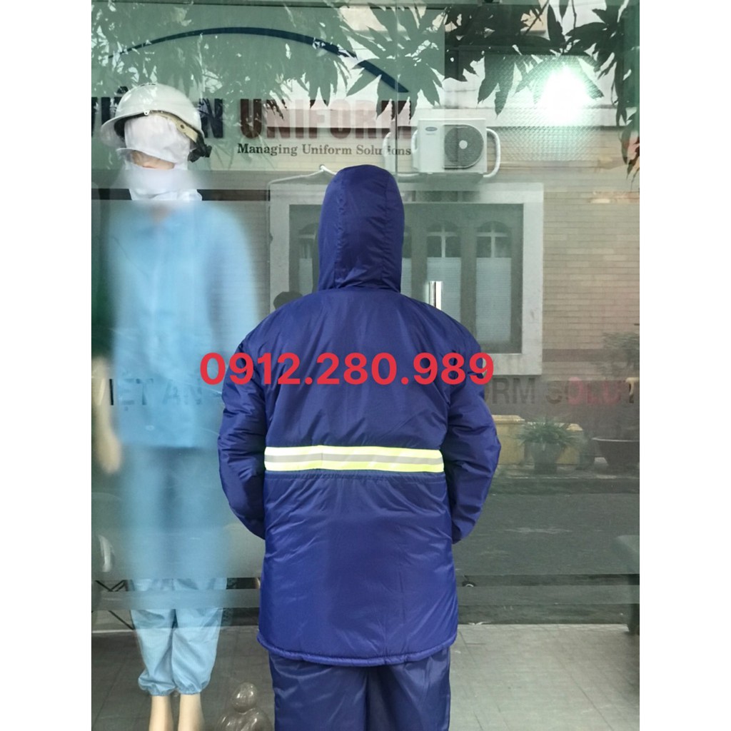 QUẦN ÁO KHO LẠNH ÂM 25 ĐỘ.