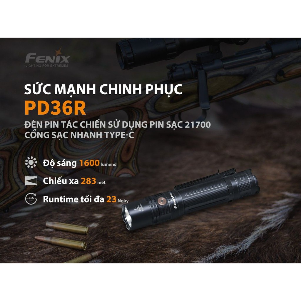 Đèn pin Fenix PD36R