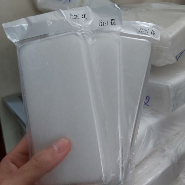 Ốp lưng silicon dẻo trong suốt google pixel 4 XL siêu mỏng 0.5 mm