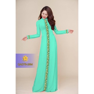 Vải Áo Dài Tằm Ý, Lụa Nhật  QAD76