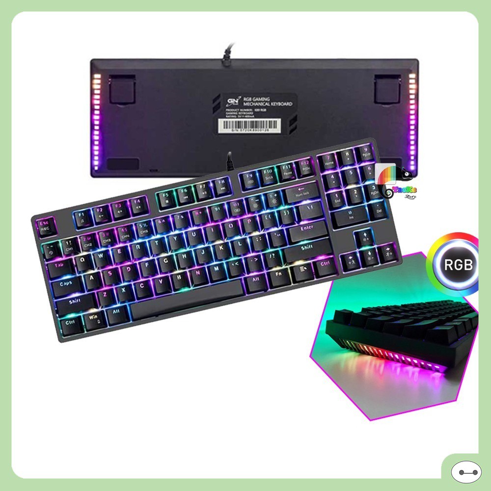 BÀN PHÍM CƠ GNET K89 TKL CÓ NUMBLOCK LED RGB Chopper Gaming Gear