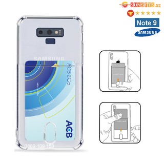 Ốp lưng samsung note 9/ note 8/ note 10+/ note 20/ s10+ plus/ s21/ s22 ultra ngăn ví đựng thẻ atm