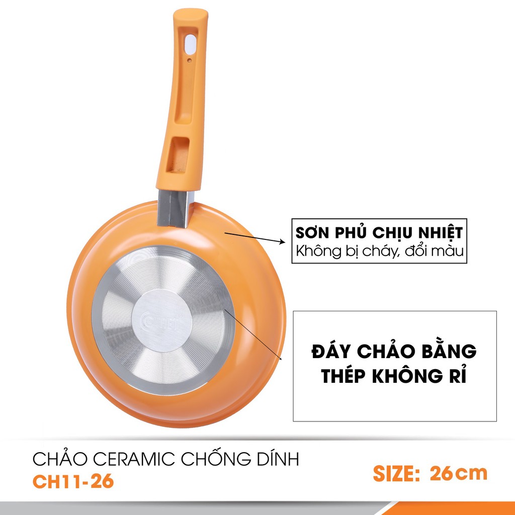 Combo Nồi cơm điện nắp rời 1.8L và chảo chống dính COMET - CM8021 & CH11-26 | BigBuy360 - bigbuy360.vn