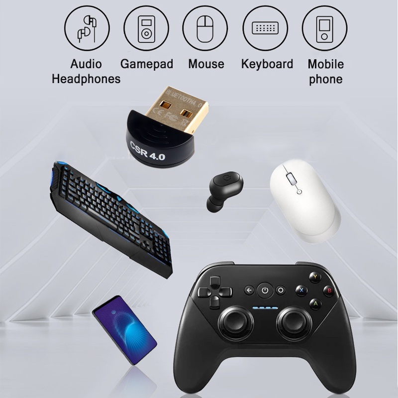 USB bluetooth 4.0 truyền tín hiệu không dây cho máy tính