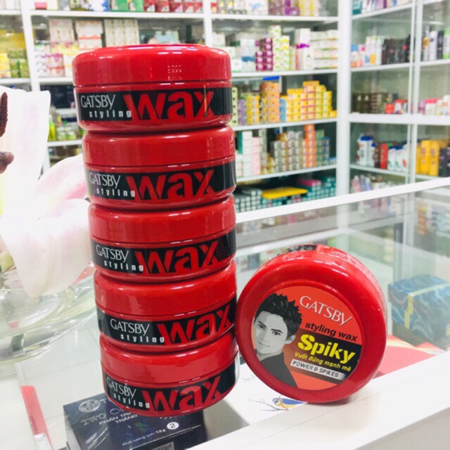 Gatsby - mỗi màu là một cấp độ cứng khác nhau. Wax vuốt tóc