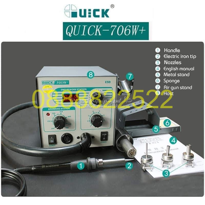 Máy khò, hàn Quick 706W