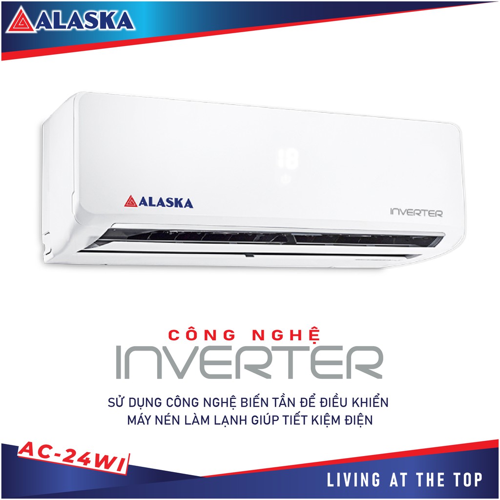 Máy Lạnh Treo Tường ALASKA INVERTER AC-24WI