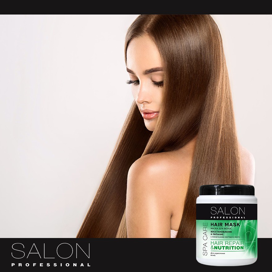 Kem ủ SALON PROFESSIONAL phục hồi và nuôi dưỡng tóc 1000ml