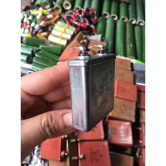 Tụ dầu Nga mới 2mk 250v bán lẻ rẻ như bán buôn