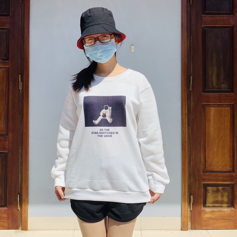 Áo sweater nỉ nam nữ form rộng unisex chất dày dặn hàng đẹp SWE05 | BigBuy360 - bigbuy360.vn