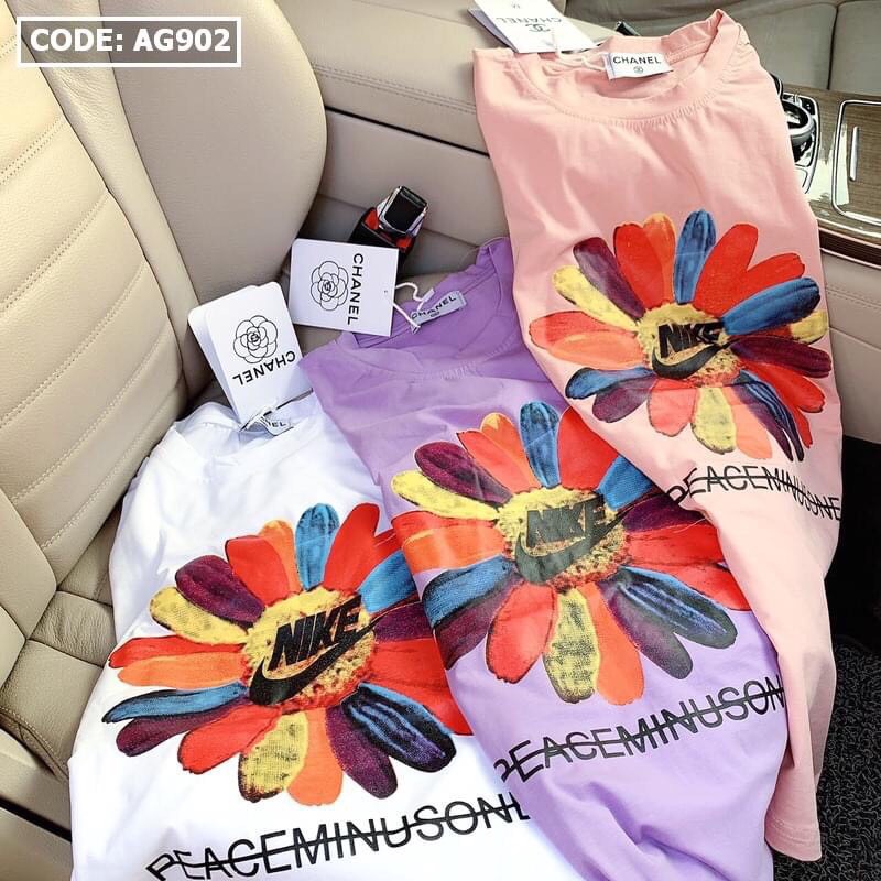 Áo thun phom rộng giấu quần dưới 70kg TV1611