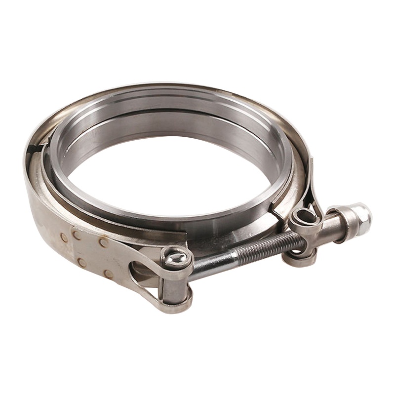 Kẹp Ống Pô Giảm Thanh Bằng Thép Không Gỉ 304 Cho Xe Hơi