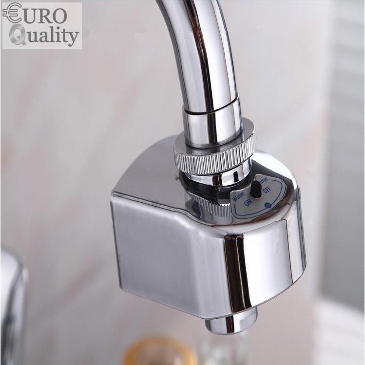 Đầu cảm ứng gắng vòi nước rửa tay Automatic Sensor Faucet - Euro Quality