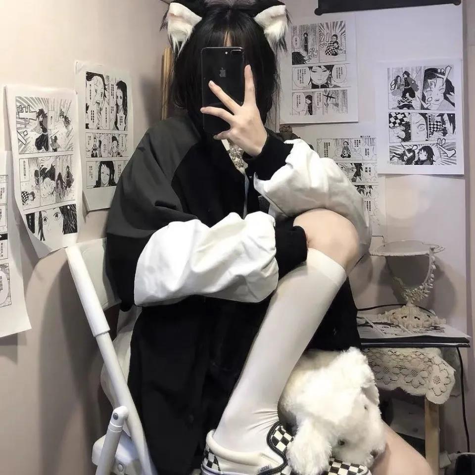 【Yuki】ÁO KHOÁC GIÓ NỮ FORM RỘNG CÁ TÍNH | BigBuy360 - bigbuy360.vn