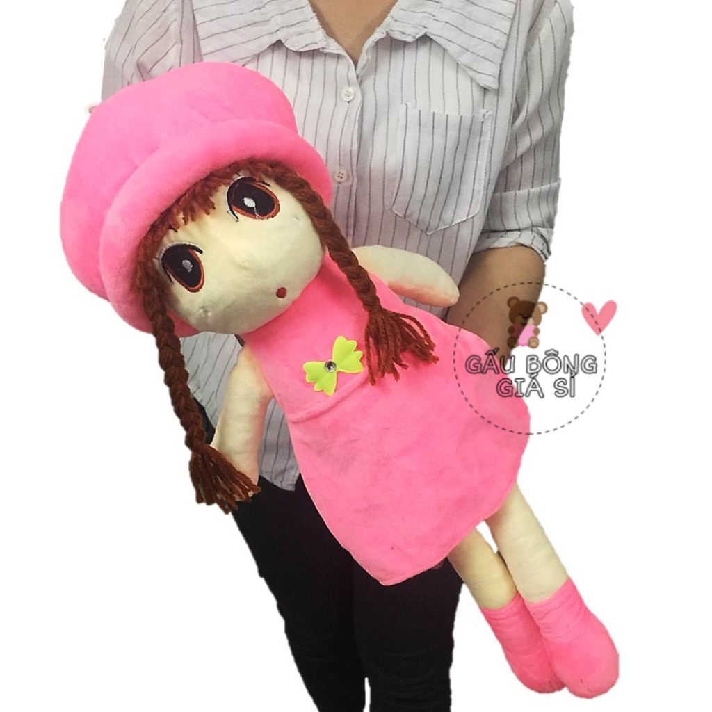 BÚP BÊ CHIBI HỒNG DỄ THƯƠNG 60CM