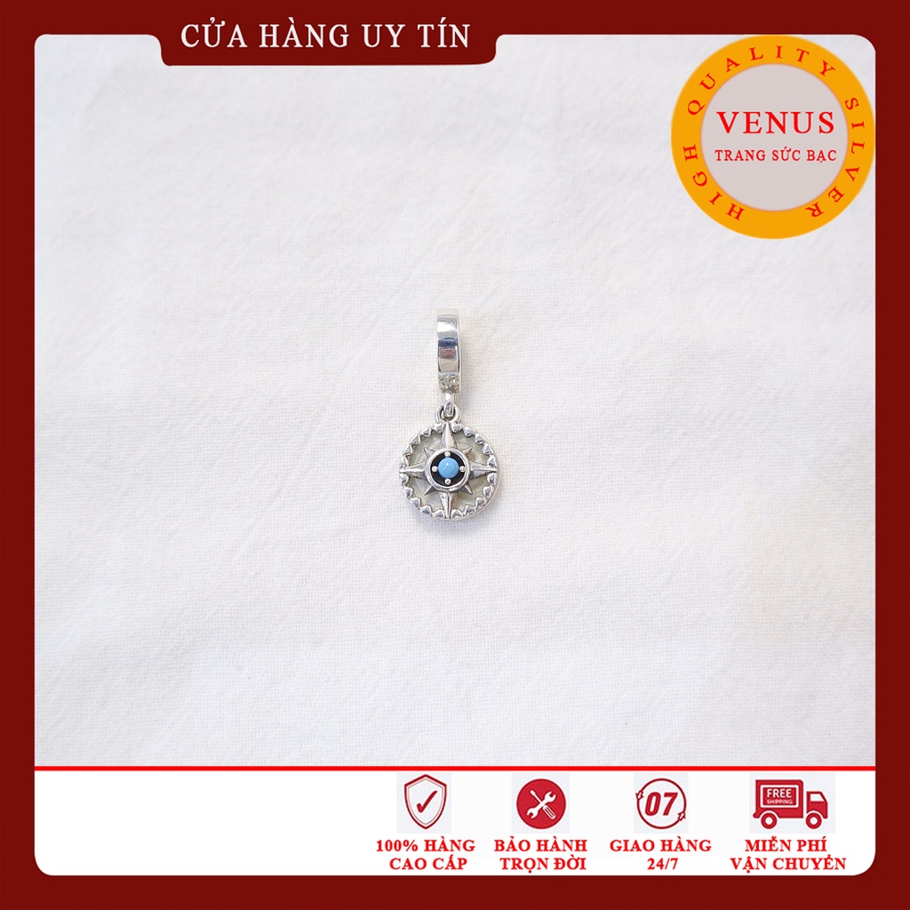 [Charm bạc 925 cao cấp] Charm bạc chiếc la bàn- Mã sản phẩm VENUSLB