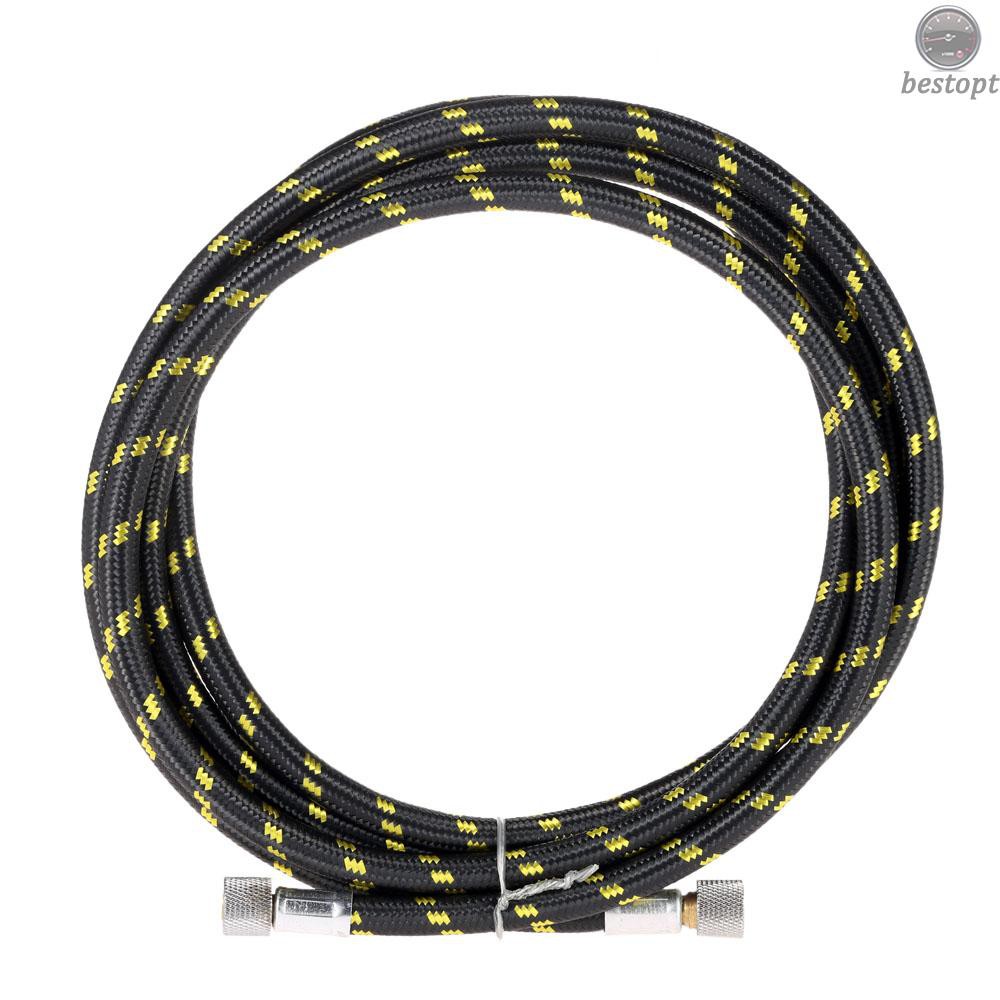 B&O Professional Nylon Braided Airbrush Hose with Standard 1/8"*1.8m Size Fitting on One End and a 1/8in
