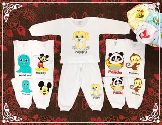 Set combo 5 bồ đồ bé trai, bé gái, em bé